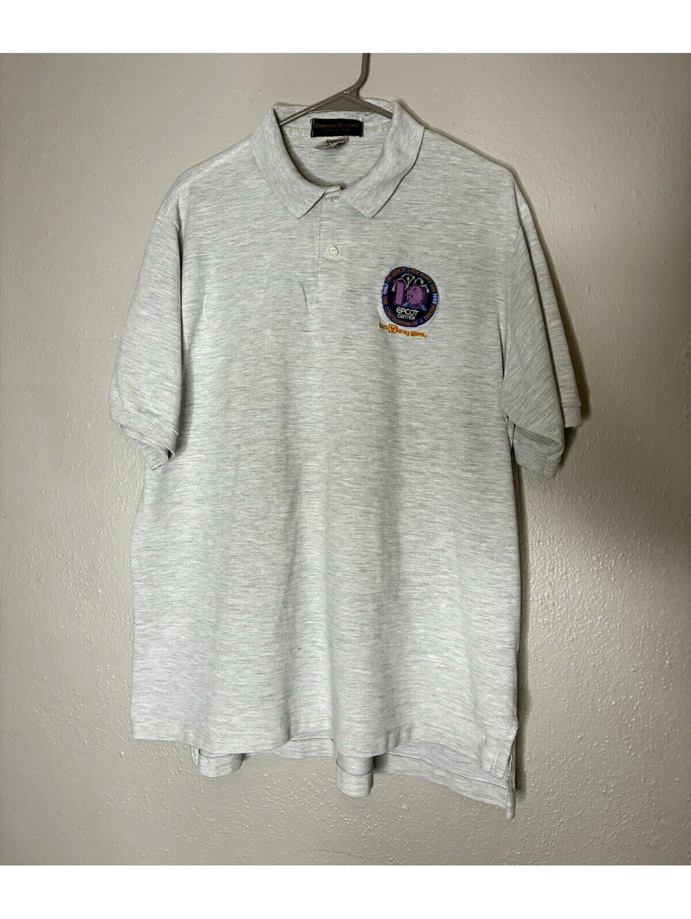 Vintage 1992 Disney Epcot Center 10th Anni Polo Men’s XL Country Cottons